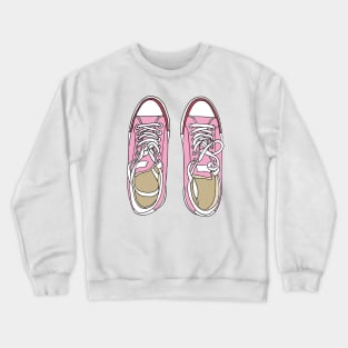 Pink sneakers Crewneck Sweatshirt